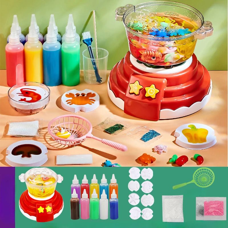 Brinquedo Panela Hot Pot - Brinquedo Montessori #Product_type# - Desenvolvimento infantil