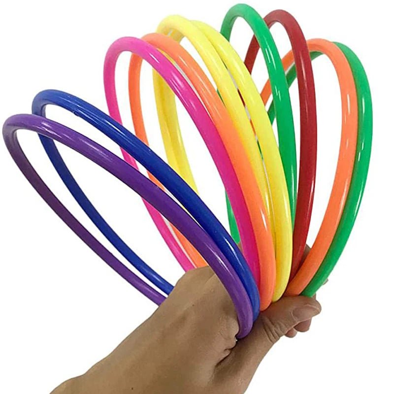 Conjunto de 10 Anéis para Jogos - Brinquedo Educativo e Exercício - Brinquedo Montessori #Product_type# - Desenvolvimento infantil