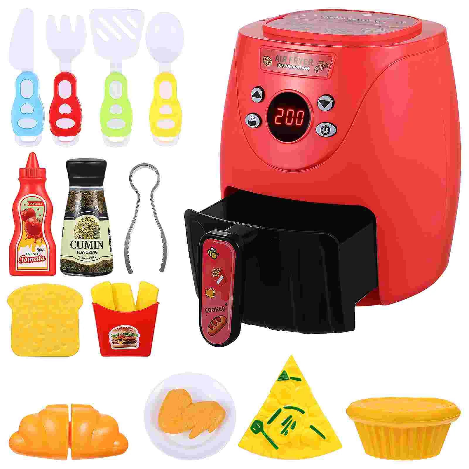 Mini Air Fryer Infantil - Brinquedo Montessori #Product_type# - Desenvolvimento infantil