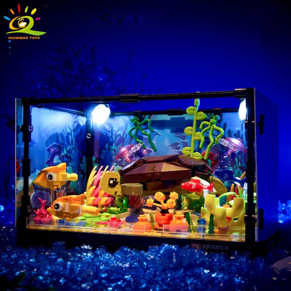 Blocos de Construção Aquarium - Brinquedo Montessori #Product_type# - Desenvolvimento infantil
