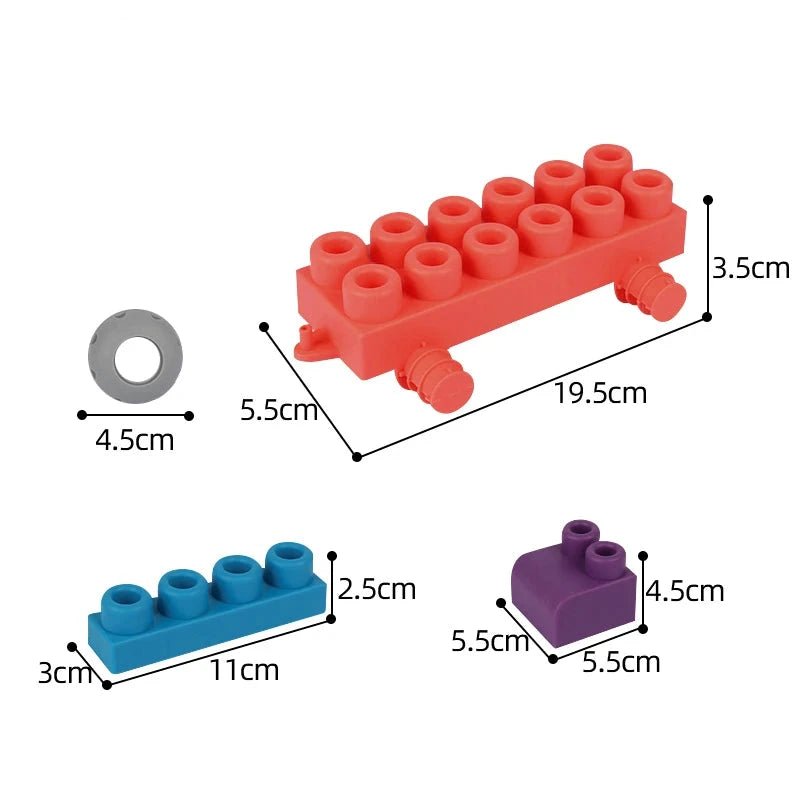 Blocos de Construção Bebê - Brinquedo Montessori #Product_type# - Desenvolvimento infantil