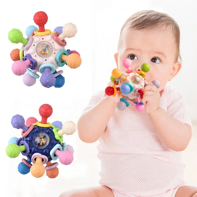 Mordedor Infantil Sensorial - Brinquedo Montessori #Product_type# - Desenvolvimento infantil