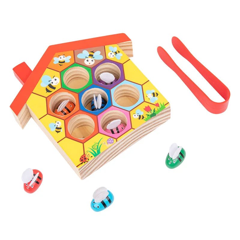 Casinha das Abelhas - Brinquedo Montessori #Product_type# - Desenvolvimento infantil
