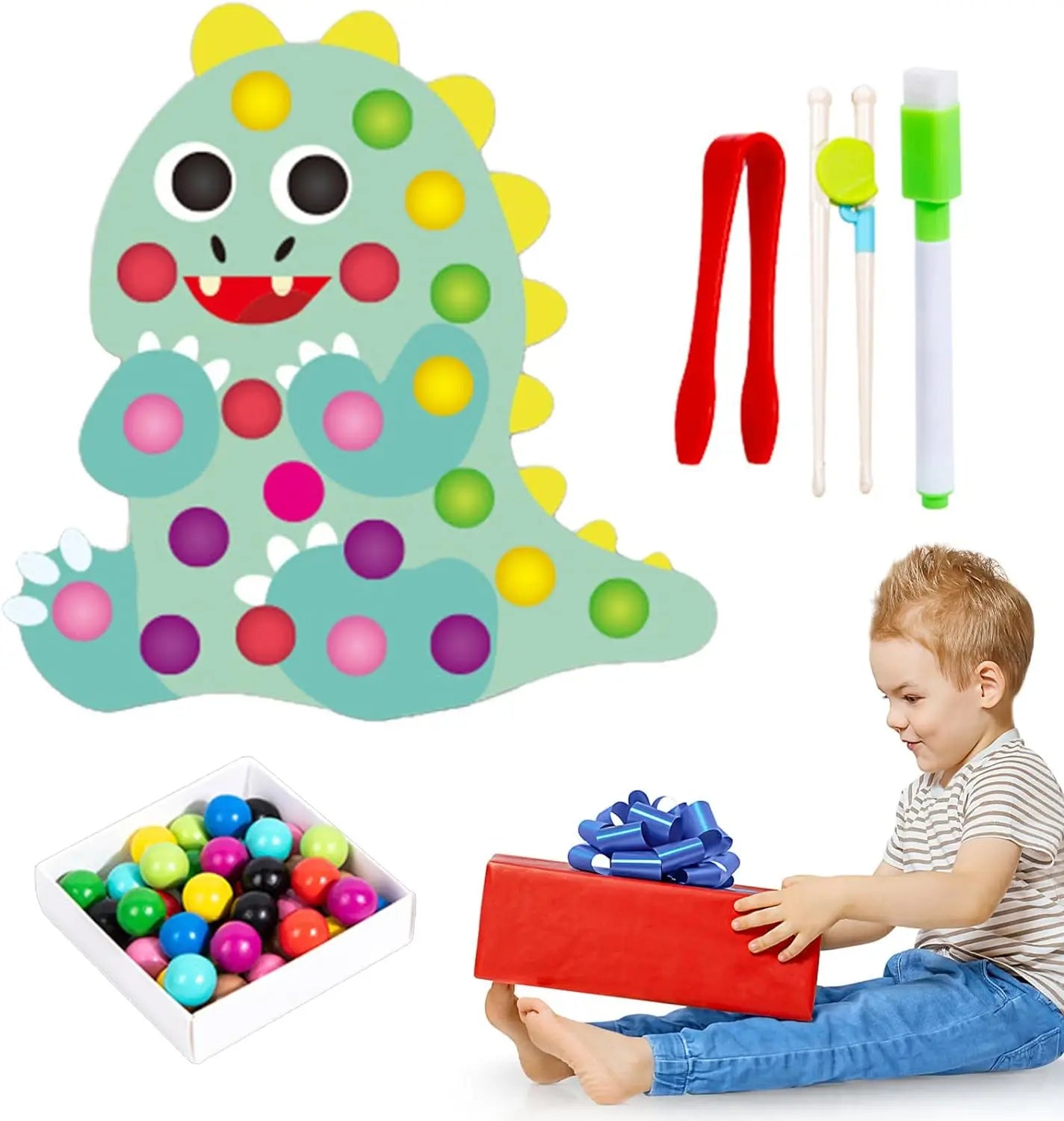 Jogo de Pinça - Brinquedo Montessori #Product_type# - Desenvolvimento infantil