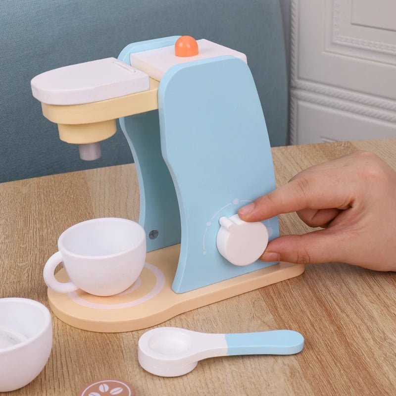Cafeteira em Madeira - Brinquedo Montessori #Product_type# - Desenvolvimento infantil