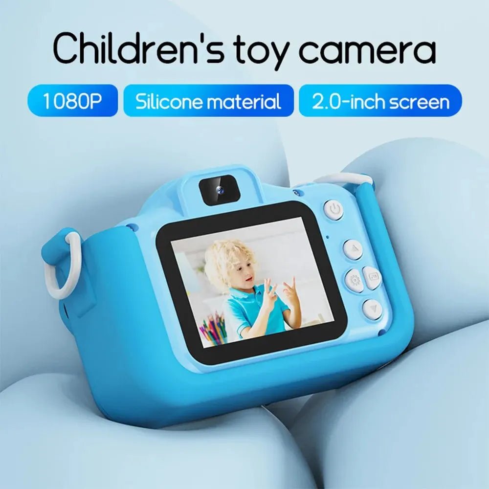 Câmera Digital Infantil - Dino - Brinquedo Montessori #Product_type# - Desenvolvimento infantil