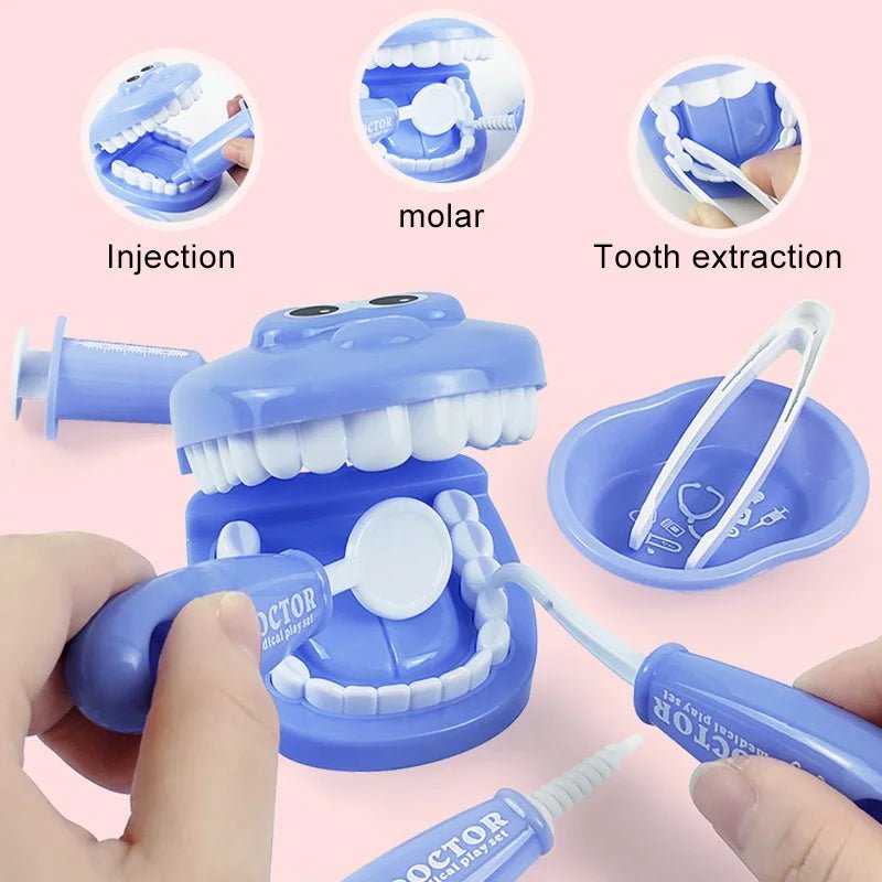 Kit Mini Dentista - Brinquedo Montessori #Product_type# - Desenvolvimento infantil