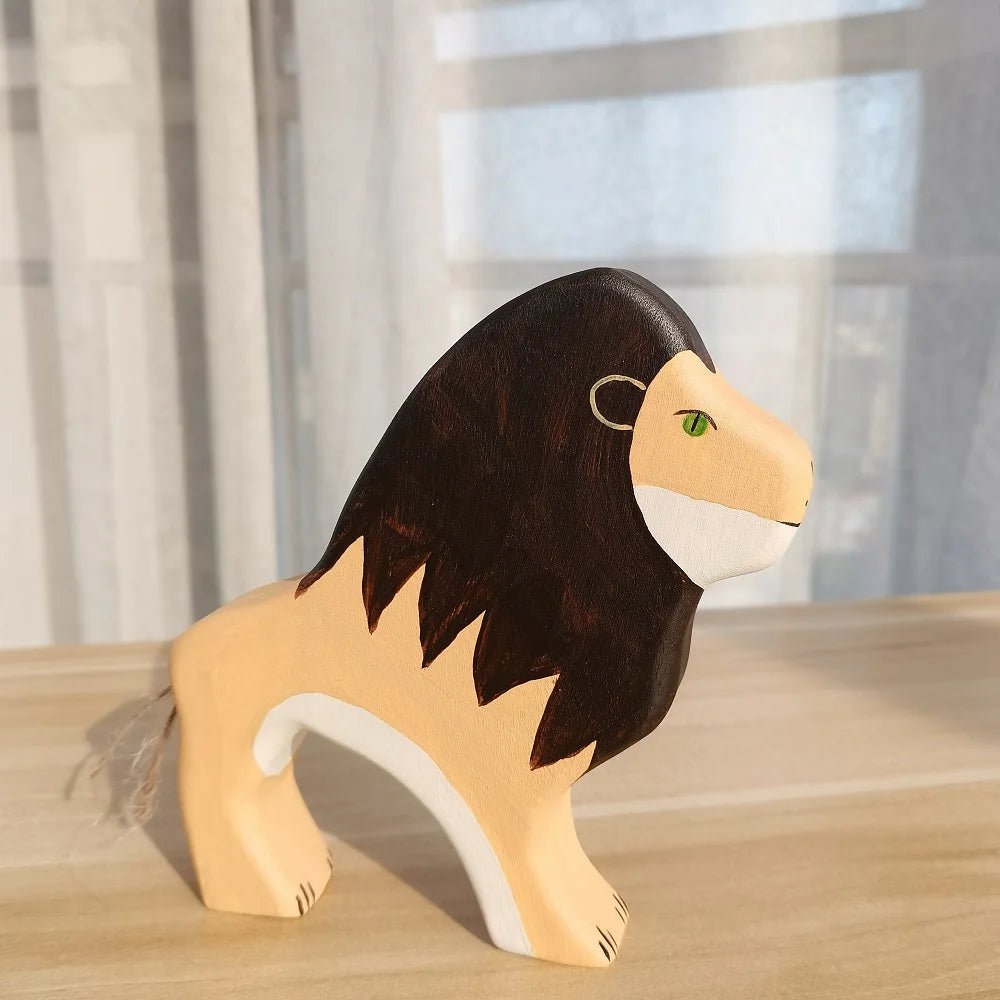 Animais Artesanais de Madeira - Brinquedo Montessori #Product_type# - Desenvolvimento infantil