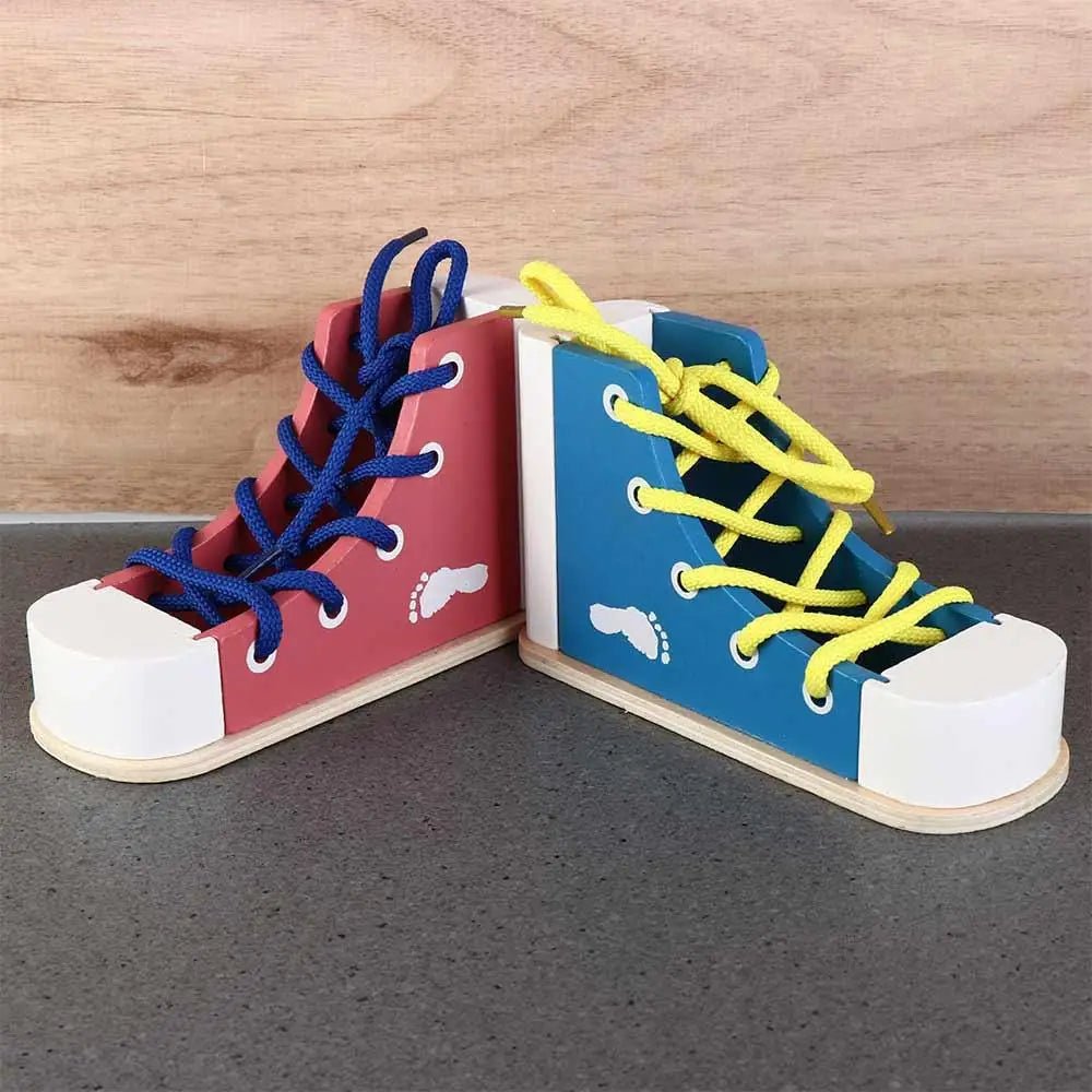 Brinquedo Amarrar Sapatos - Brinquedo Montessori #Product_type# - Desenvolvimento infantil