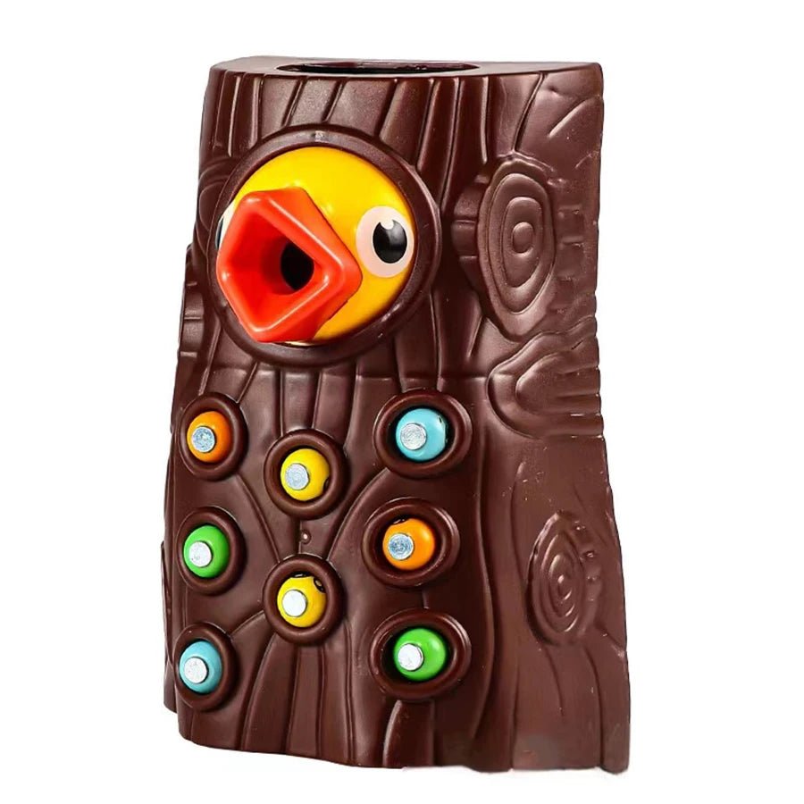 Brinquedo Pega Minhoca Pica - Pau - Brinquedo Montessori #Product_type# - Desenvolvimento infantil