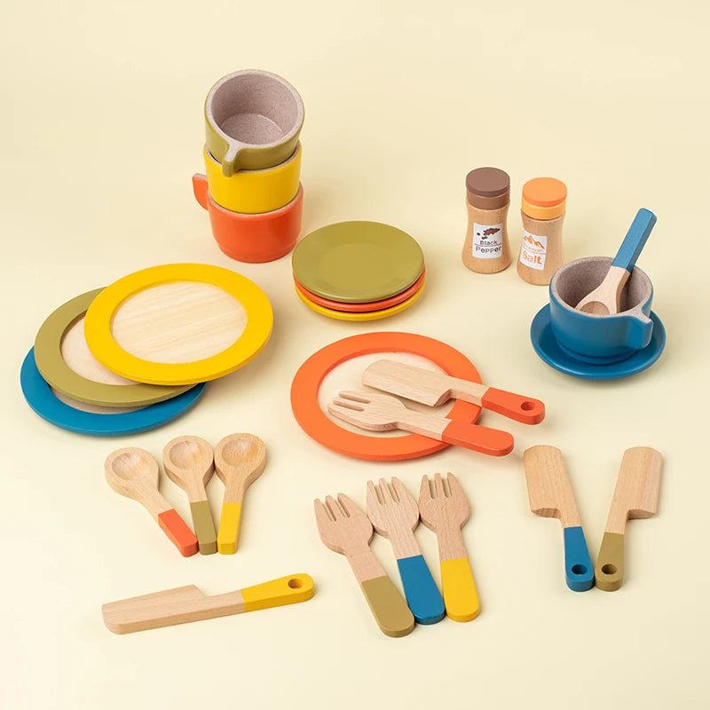 Kit Cozinha Montessori - Brinquedo Montessori #Product_type# - Desenvolvimento infantil