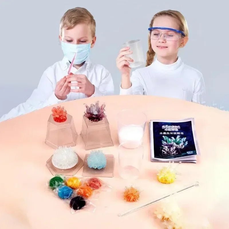 Kit de Cultivo de Cristais - Brinquedo Montessori #Product_type# - Desenvolvimento infantil