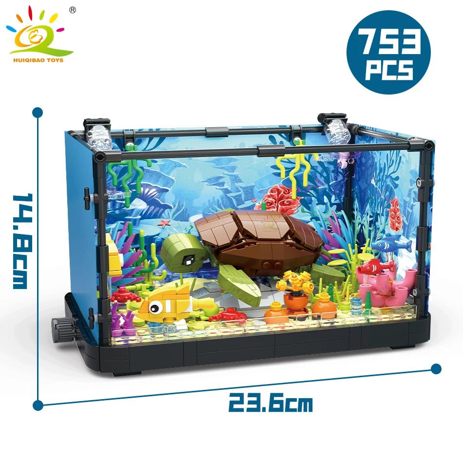 Blocos de Construção Aquarium - Brinquedo Montessori #Product_type# - Desenvolvimento infantil