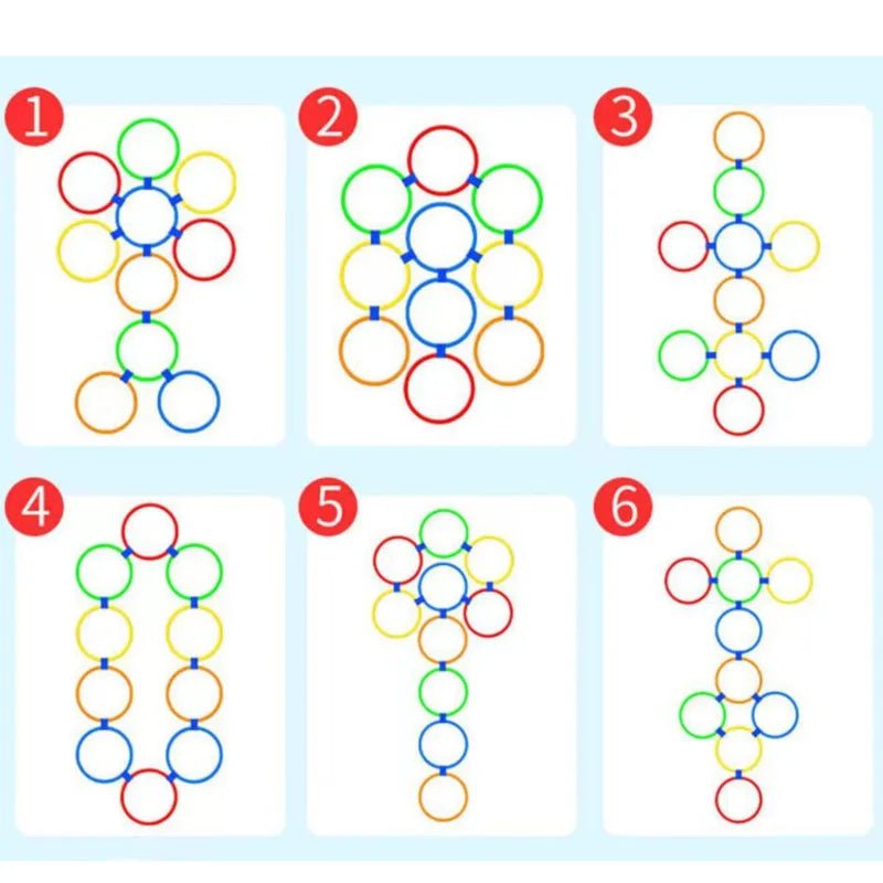 Aros Treinamento Físico Infantil - Brinquedo Montessori #Product_type# - Desenvolvimento infantil