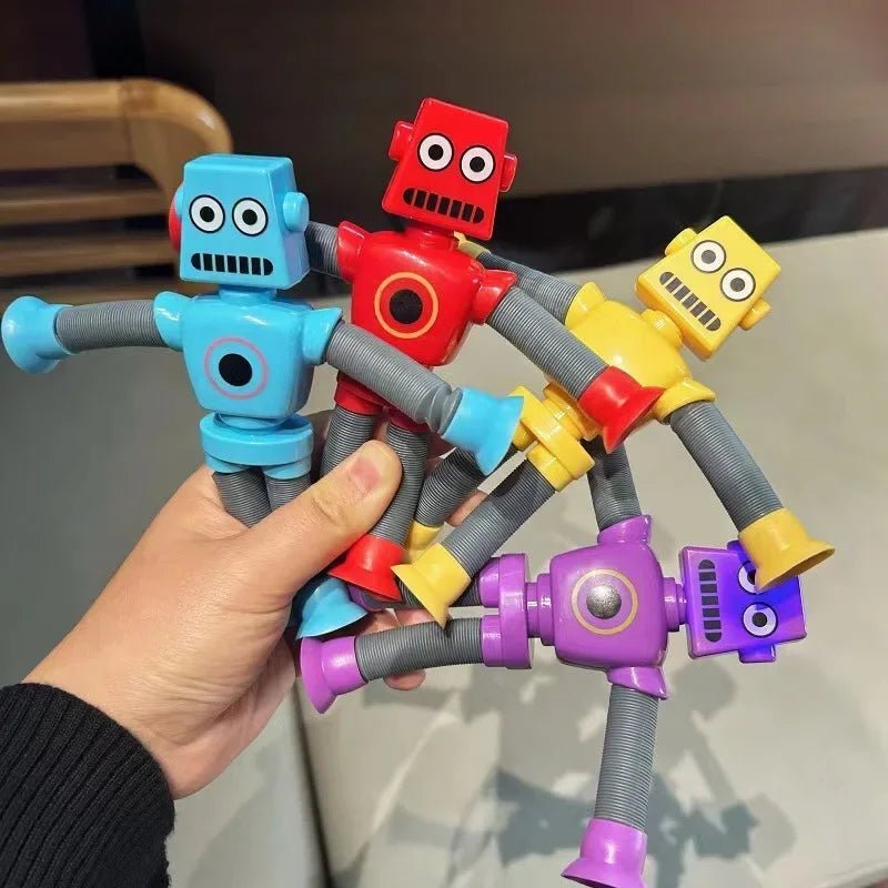 Robô Pop - Kit com 4 - Brinquedo Montessori #Product_type# - Desenvolvimento infantil