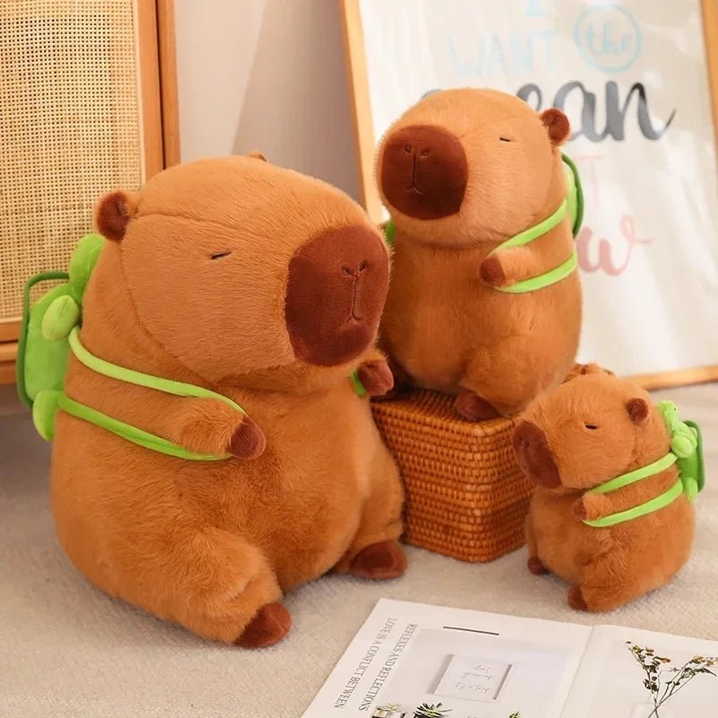 Pelúcia Capivara - Brinquedo Montessori #Product_type# - Desenvolvimento infantil