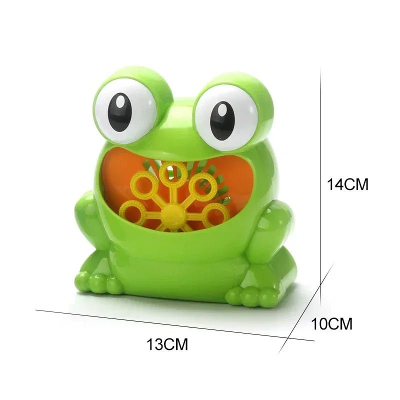 Máquina de Bolhas Automática - Sapo - Brinquedo Montessori #Product_type# - Desenvolvimento infantil