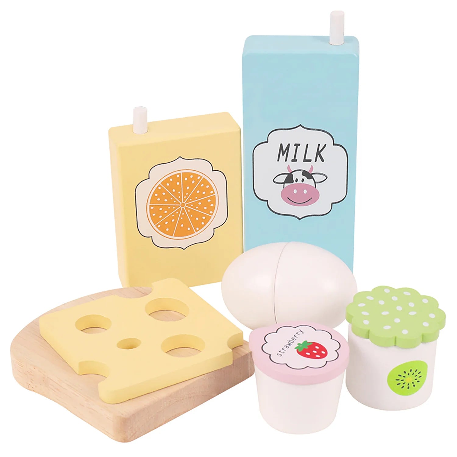Kit de Café da Manhã de Brinquedo - Brinquedo Montessori #Product_type# - Desenvolvimento infantil
