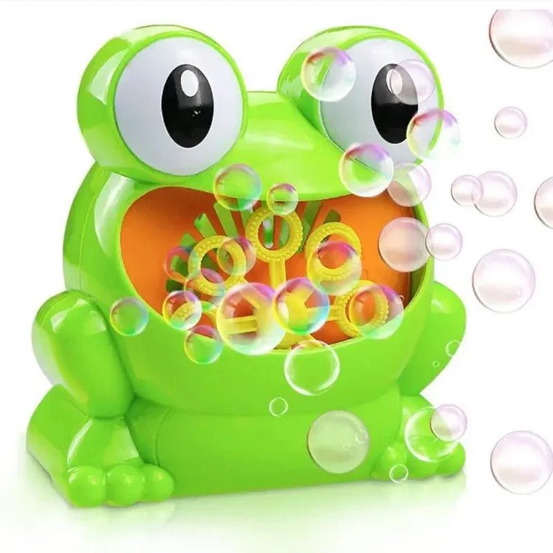 Máquina de Bolhas Automática - Sapo - Brinquedo Montessori #Product_type# - Desenvolvimento infantil