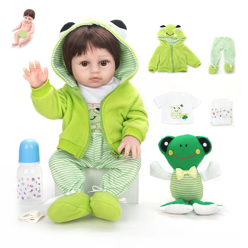 Boneca Reborn Brastoy - Brinquedo Montessori #Product_type# - Desenvolvimento infantil