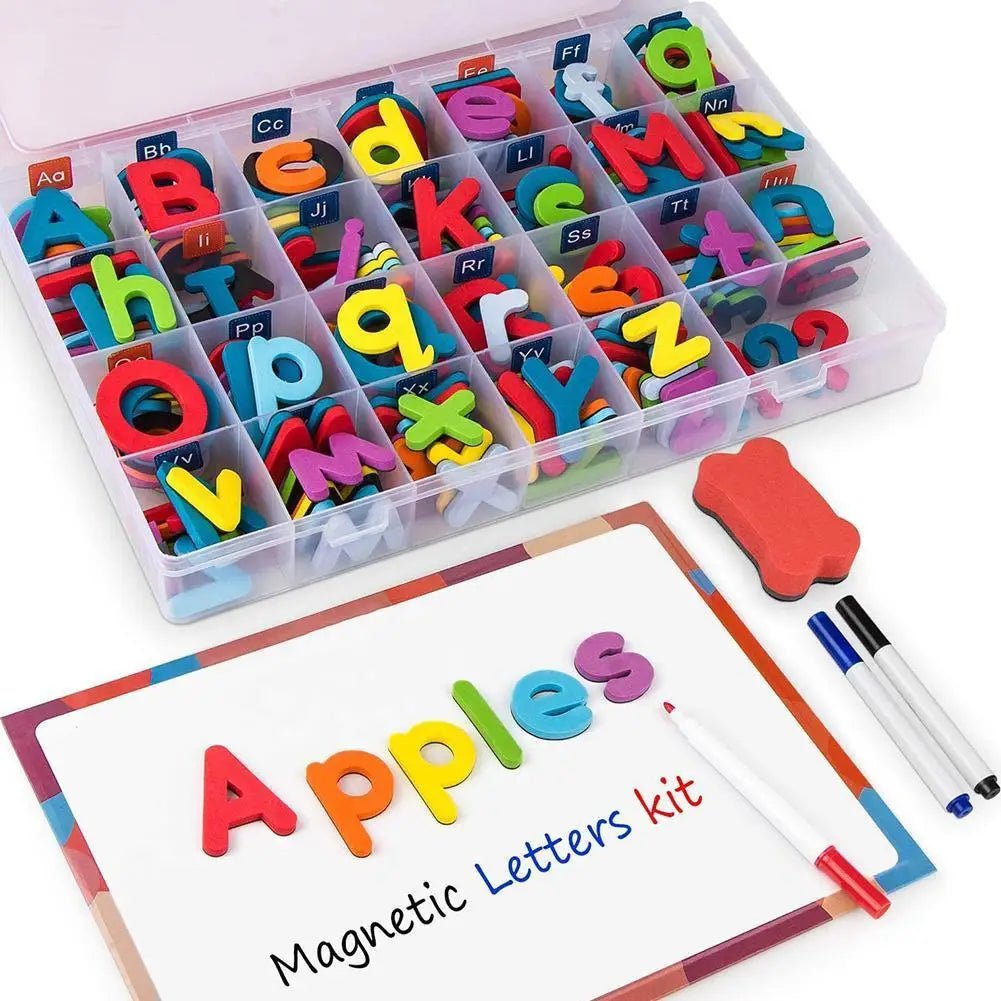 Letras Magnéticas - Brinquedo Montessori #Product_type# - Desenvolvimento infantil