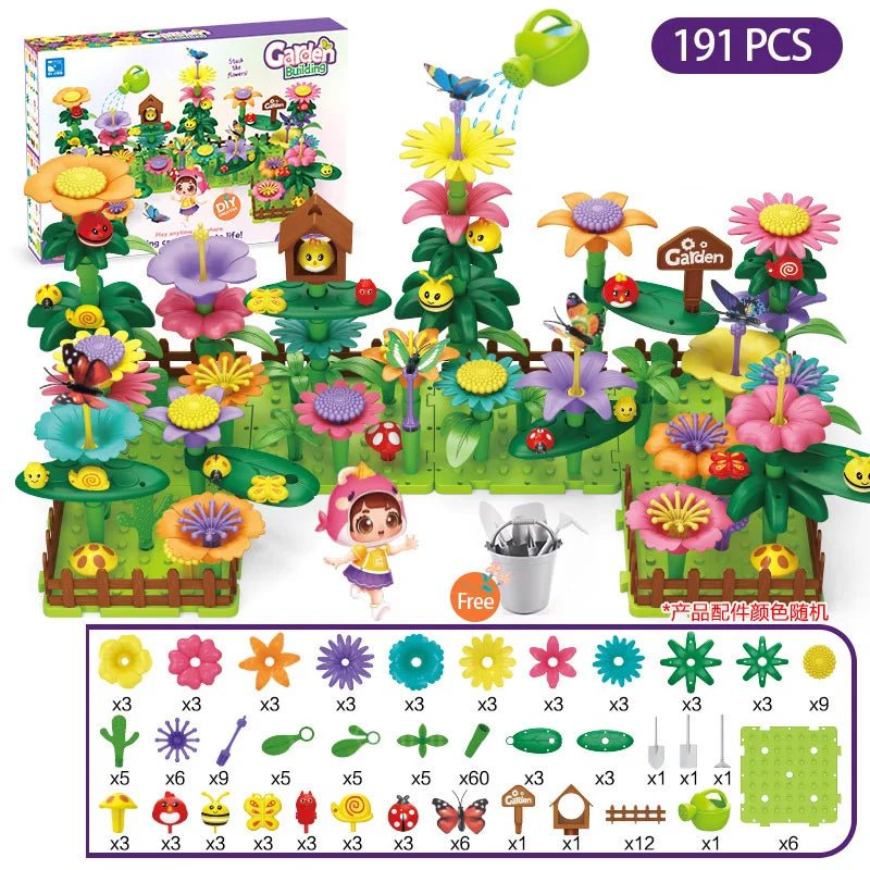 Brinquedo Construção Jardim - Brinquedo Montessori #Product_type# - Desenvolvimento infantil
