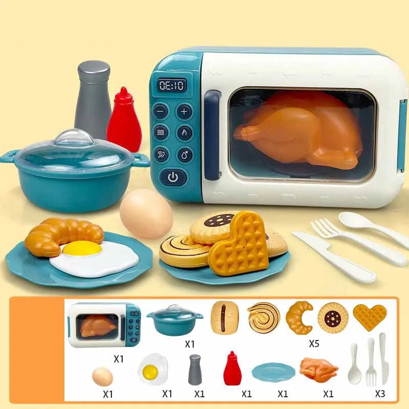 Micro - ondas Infantil - Brinquedo Montessori #Product_type# - Desenvolvimento infantil