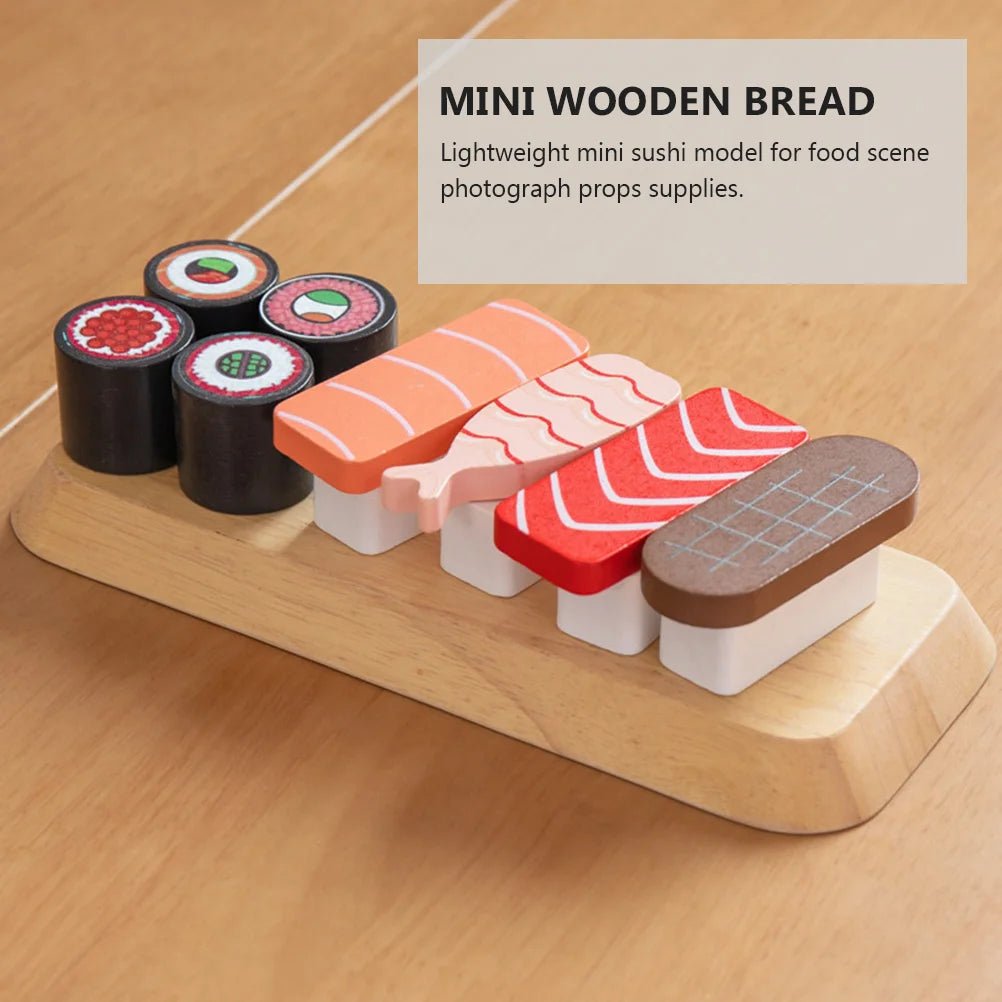 Kit Cozinha Montessori - Sushi - Brinquedo Montessori #Product_type# - Desenvolvimento infantil