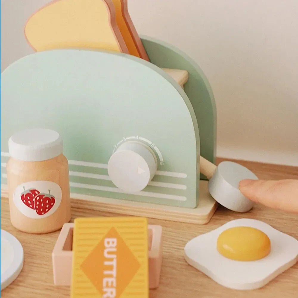 Brinquedo Torradeira Madeira - Brinquedo Montessori #Product_type# - Desenvolvimento infantil