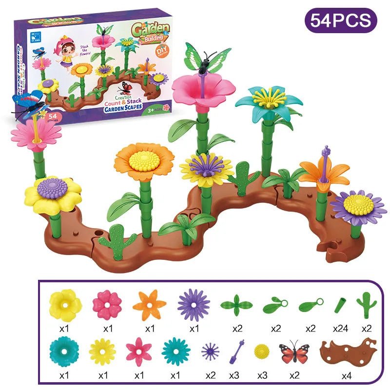 Brinquedo Construção Jardim - Brinquedo Montessori #Product_type# - Desenvolvimento infantil