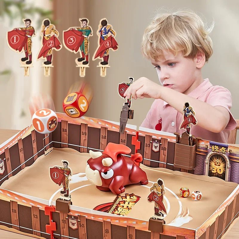 Jogo de Tabuleiro Touro - Brinquedo Montessori #Product_type# - Desenvolvimento infantil