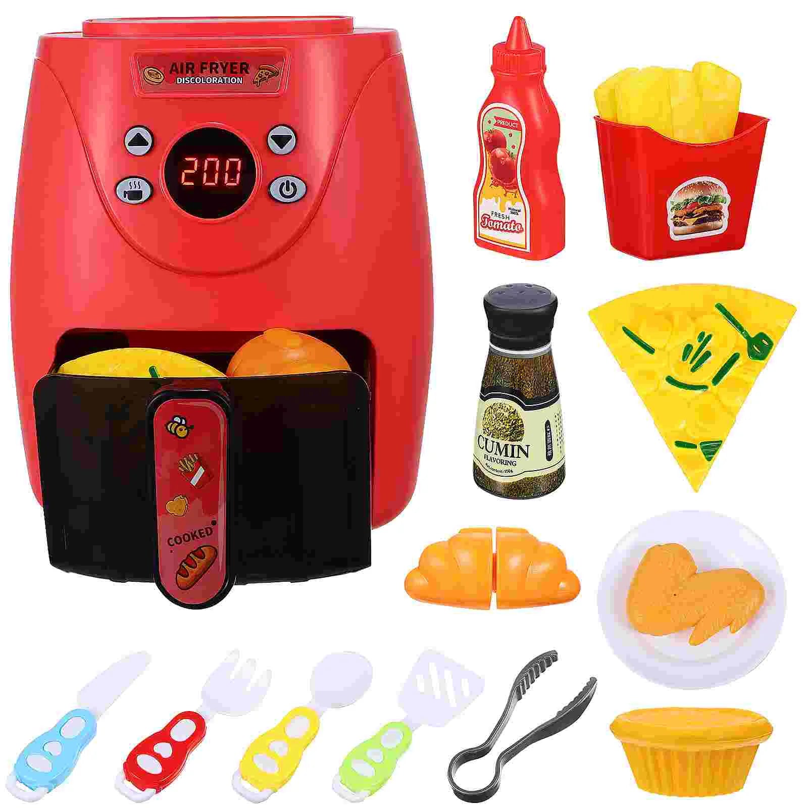 Mini Air Fryer Infantil - Brinquedo Montessori #Product_type# - Desenvolvimento infantil