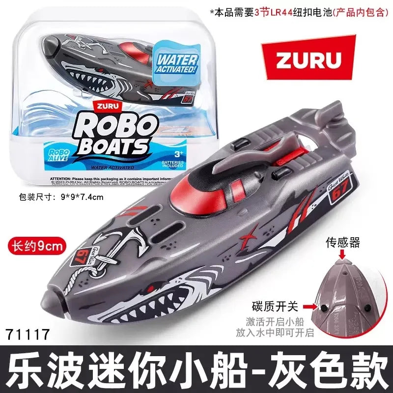 Barco Robô Ativa na Agua