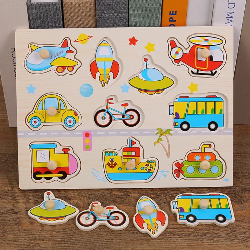 Quebra Cabeça Infantil - Brinquedo Montessori #Product_type# - Desenvolvimento infantil