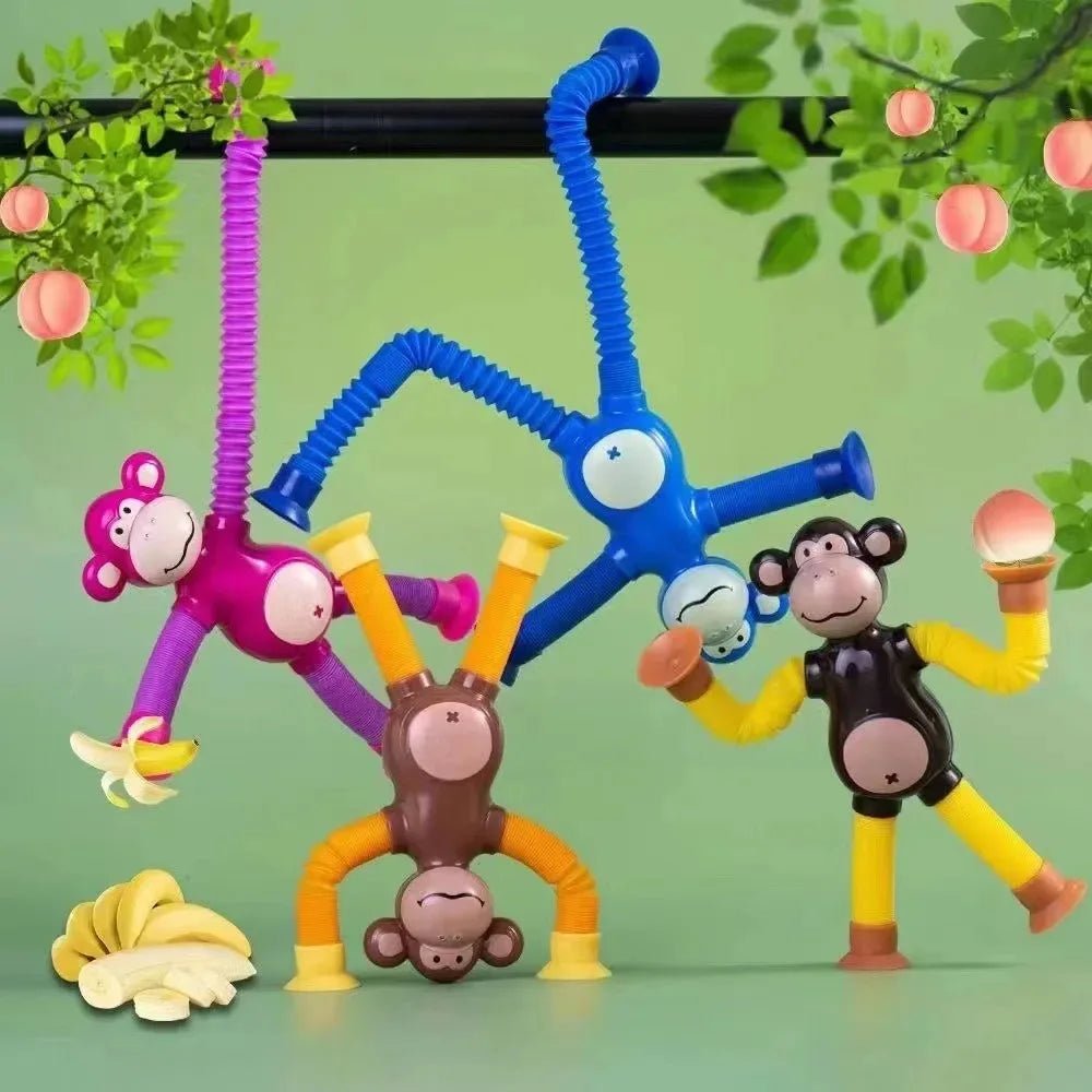 Brinquedo Macacos Popup - Lançamento - Brinquedo Montessori #Product_type# - Desenvolvimento infantil