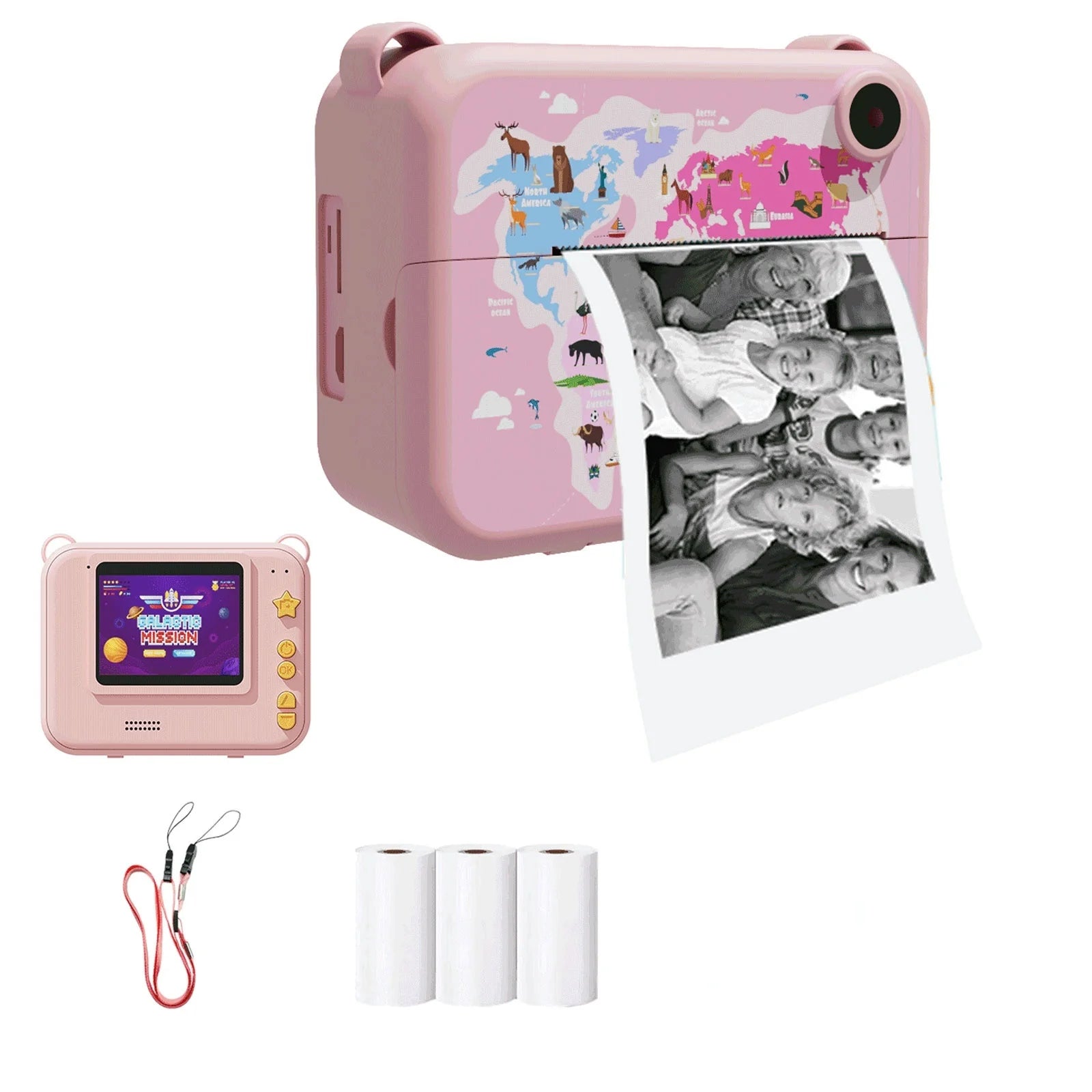 Câmera Digital Instantânea Infantil - Brinquedo Montessori #Product_type# - Desenvolvimento infantil