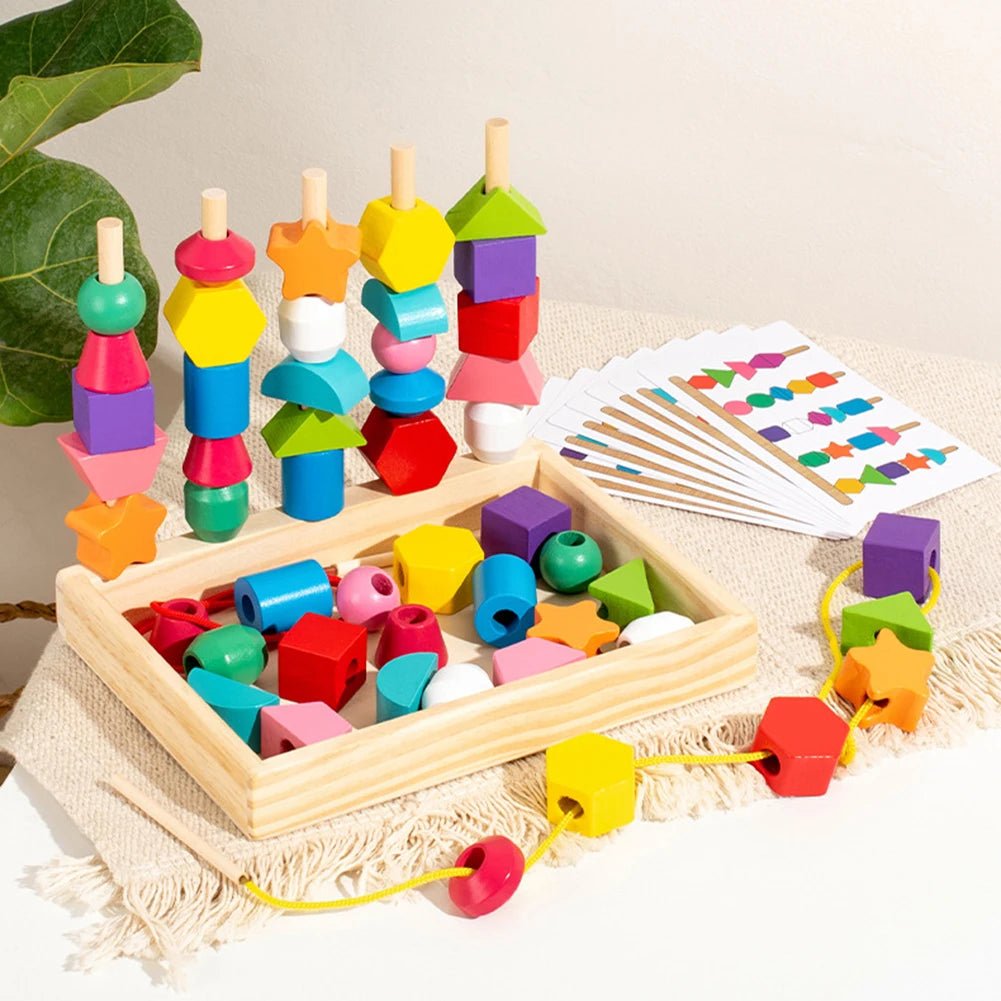 Conjunto Montessori de Formas e Cores - Brinquedo Montessori #Product_type# - Desenvolvimento infantil