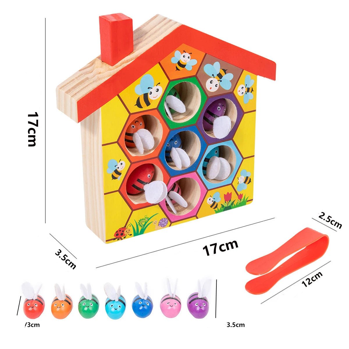 Casinha das Abelhas - Brinquedo Montessori #Product_type# - Desenvolvimento infantil