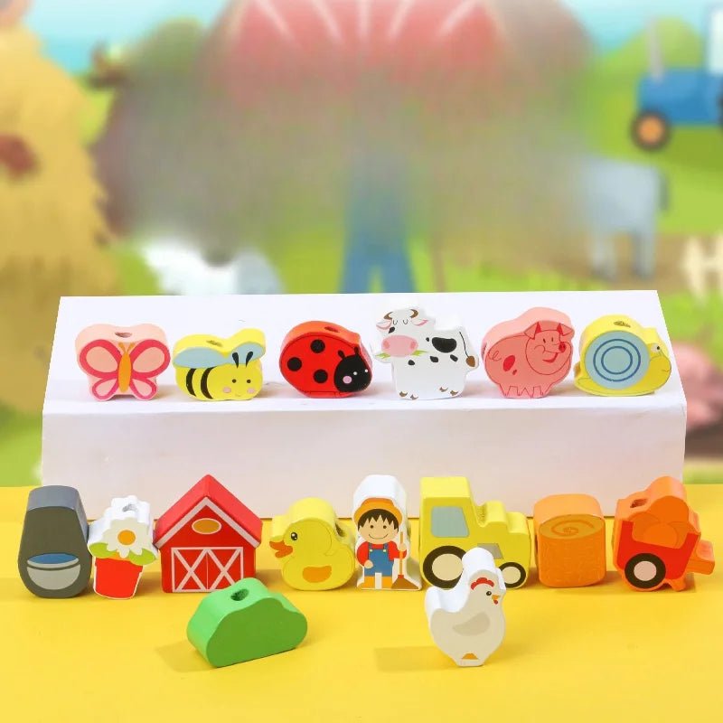 Brinquedo de Encaixe e Contagem - Brinquedo Montessori #Product_type# - Desenvolvimento infantil