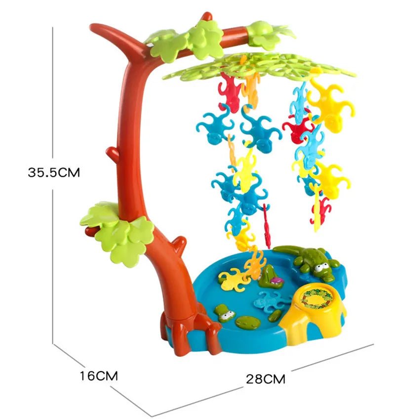 Jogo Divertido - Monkey Tree - Brinquedo Montessori #Product_type# - Desenvolvimento infantil