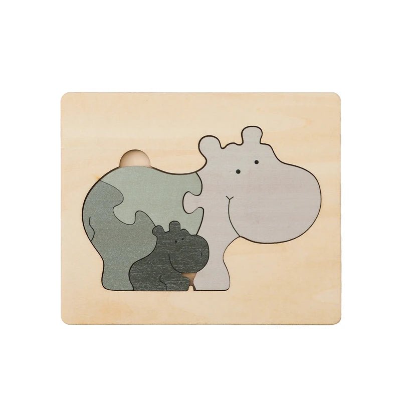 Quebra - Cabeça 3D para bebês - Brinquedo Montessori #Product_type# - Desenvolvimento infantil