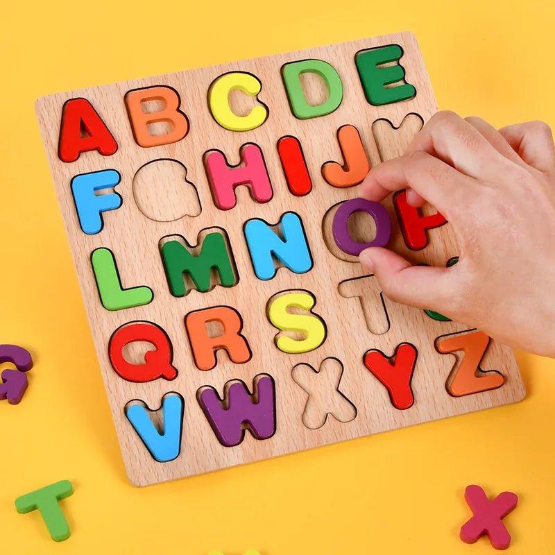 Tabuleiro Alfabetização - Brinquedo Montessori #Product_type# - Desenvolvimento infantil