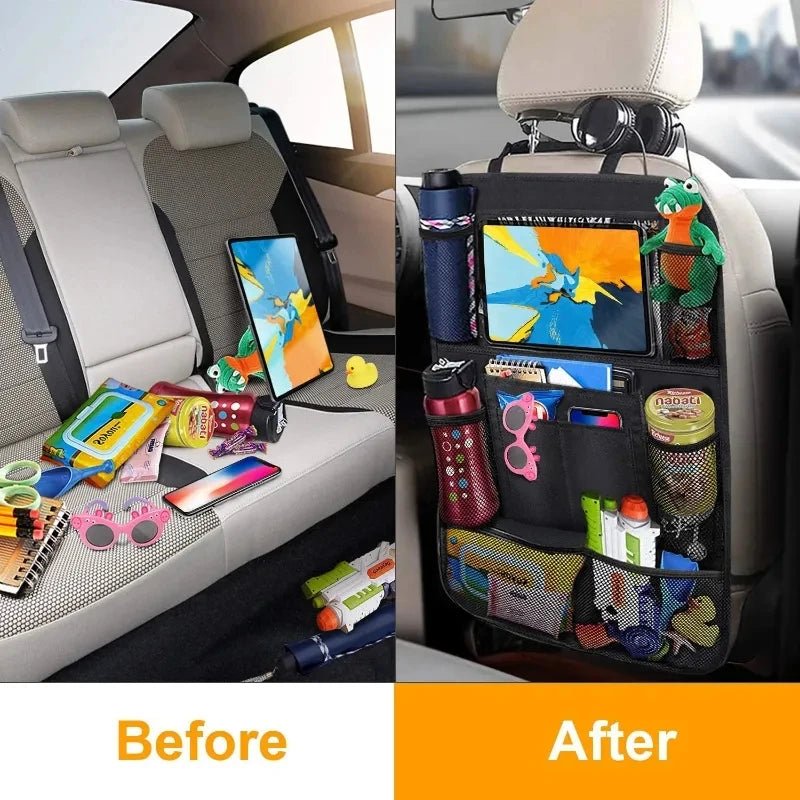 Organizador de Banco Traseiro de Carro - Brinquedo Montessori #Product_type# - Desenvolvimento infantil