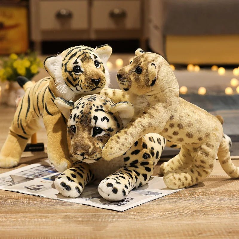Pelúcia Filhote Animais Selvagens - Brinquedo Montessori #Product_type# - Desenvolvimento infantil