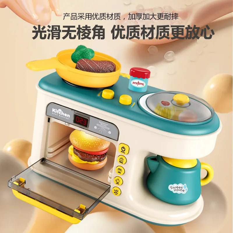 Cooktop com Forno Infantil - Brinquedo Montessori #Product_type# - Desenvolvimento infantil
