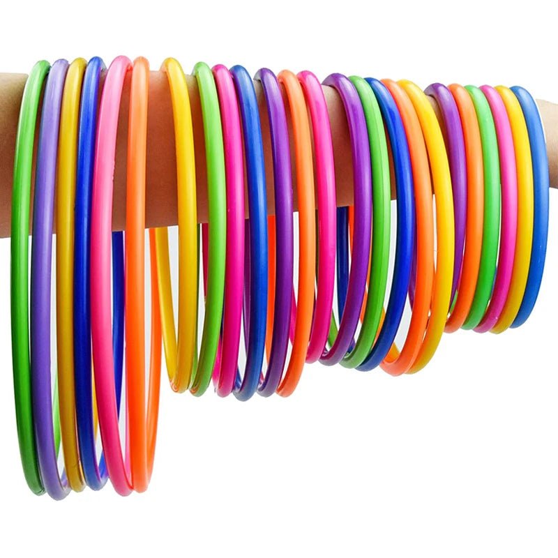 Conjunto de 10 Anéis para Jogos - Brinquedo Educativo e Exercício - Brinquedo Montessori #Product_type# - Desenvolvimento infantil