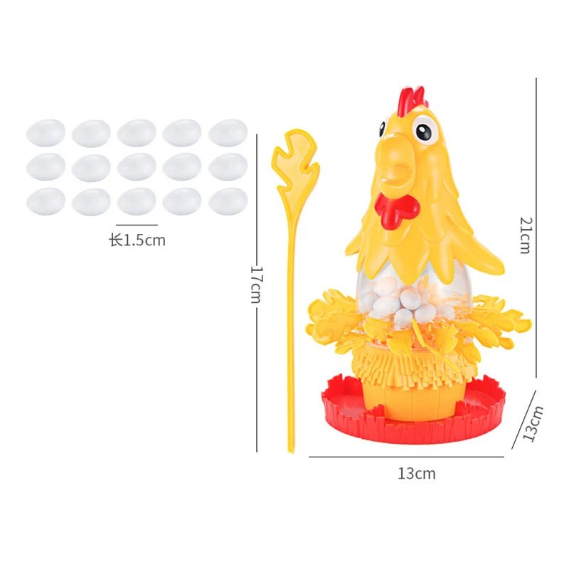Jogo Galinhas e os Ovos - Brinquedo Montessori #Product_type# - Desenvolvimento infantil