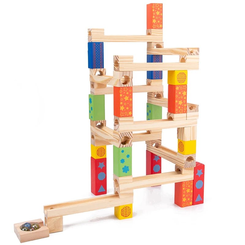 Pista de Bolinhas de Gude - Brinquedo Montessori #Product_type# - Desenvolvimento infantil