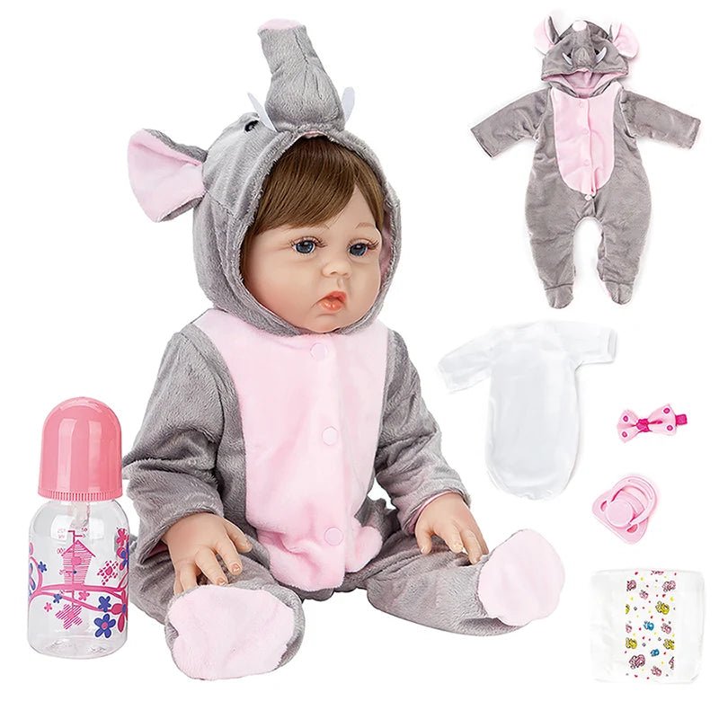 Boneca Reborn Brastoy - Brinquedo Montessori #Product_type# - Desenvolvimento infantil