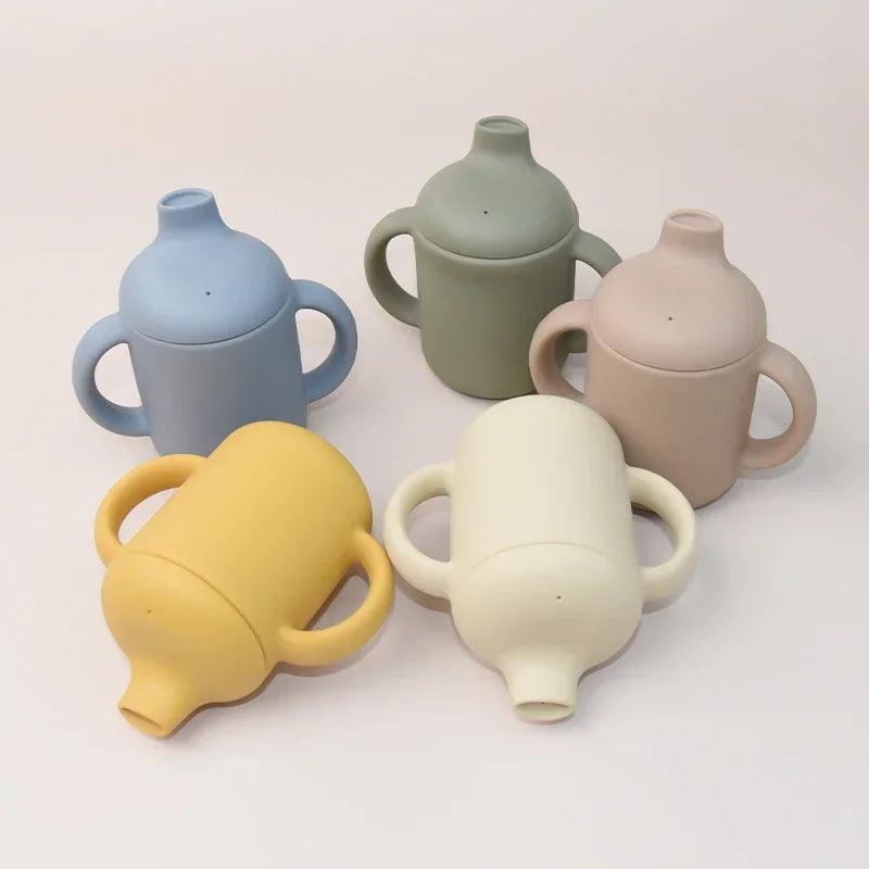 Copo de Silicone Bebê 120 ml - Aprendizado - Brinquedo Montessori #Product_type# - Desenvolvimento infantil